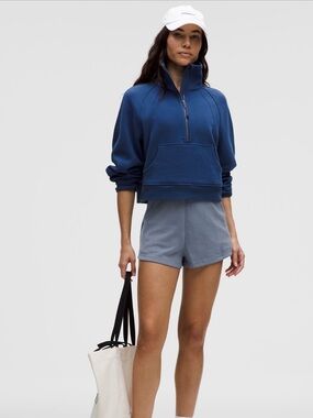 NWOT lululemon Ribbed Softstreme High-Rise Short 2"